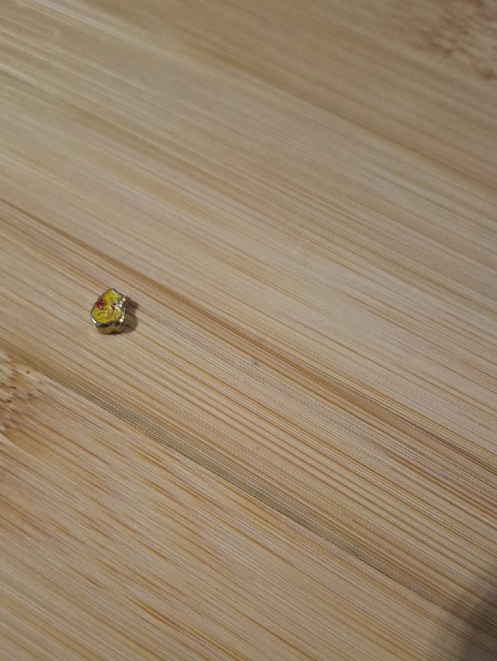 Winnie The Pooh Enamel Charm For Floating Locket